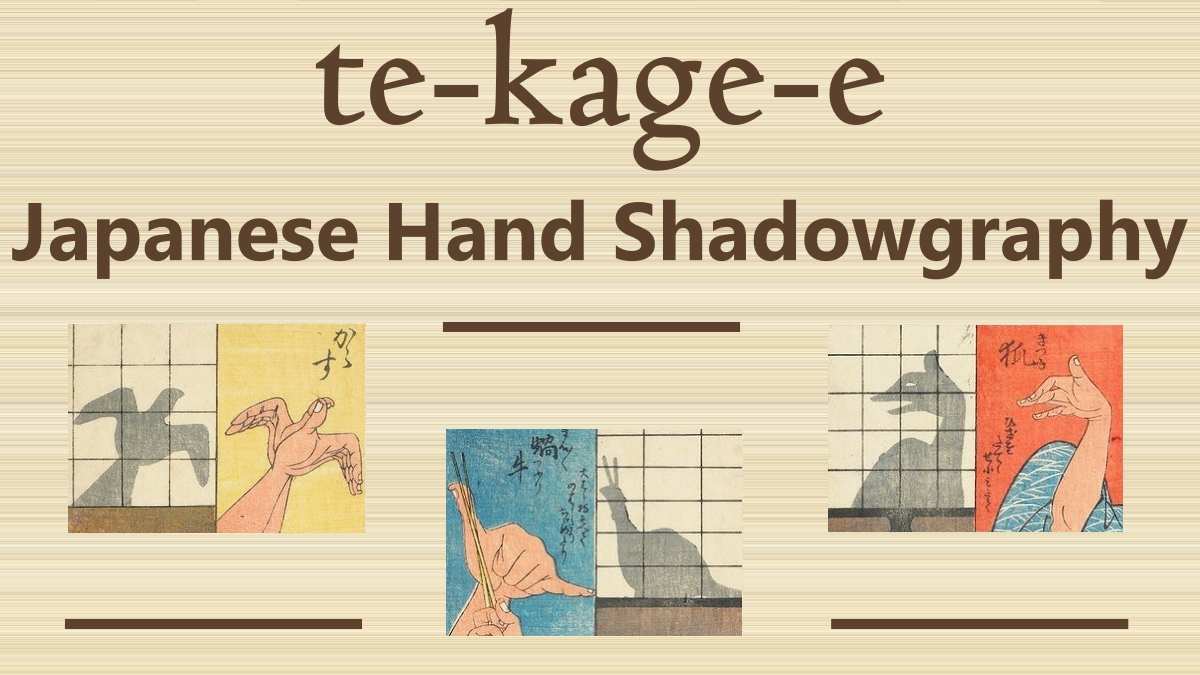 Read more about the article te-kage-e – The Japanese Hand Shadow Art